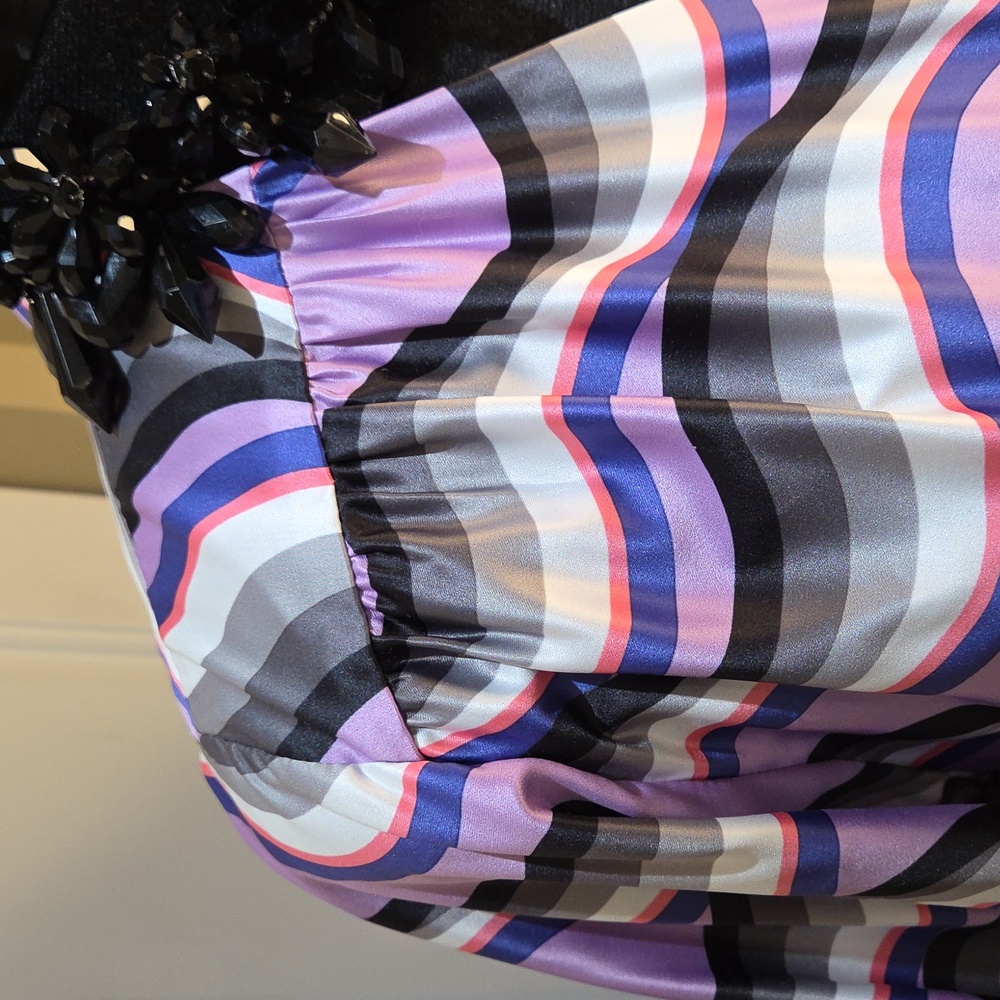 Nwot 14 Size Giovanni Signature Elegant Multicolor Patterned Dress - Picture 13 of 17